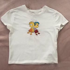 White Simpson’s T-shirt